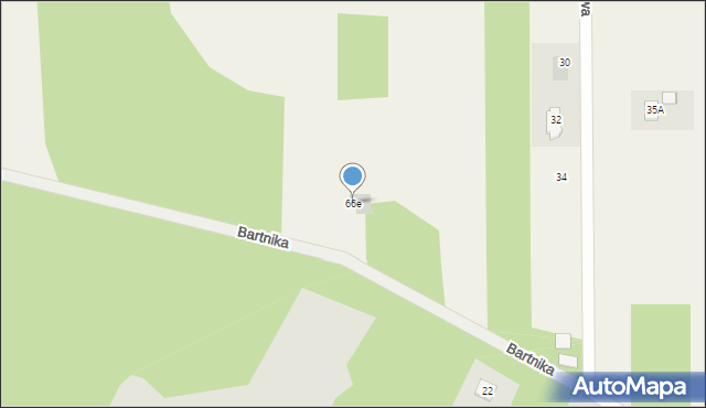 Dziechciniec, Ziołowa, 66e, mapa Dziechciniec