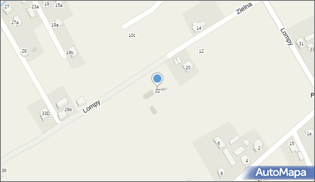 Gilowice, Zielna, 9, mapa Gilowice