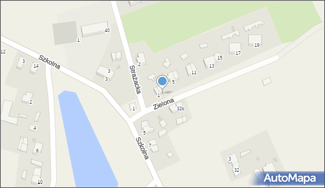 Gogolewo, Zielona, 3, mapa Gogolewo