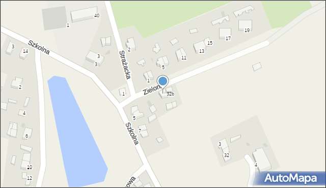 Gogolewo, Zielona, 4, mapa Gogolewo