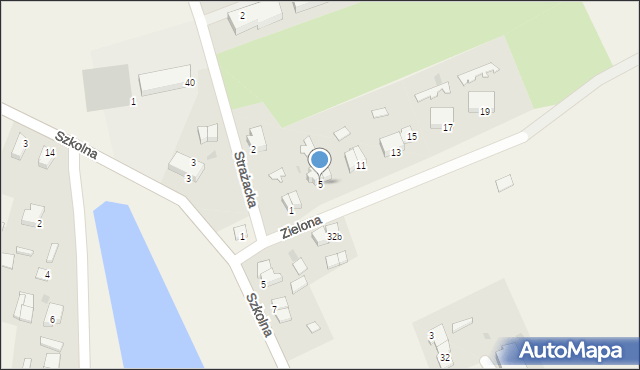 Gogolewo, Zielona, 5, mapa Gogolewo