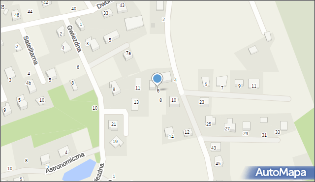 Gościcino, Ziemska, 6, mapa Gościcino