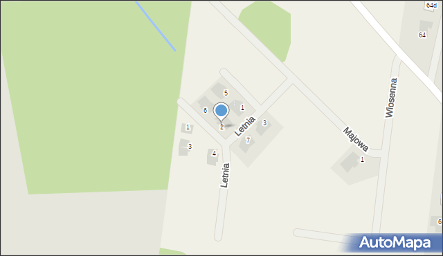 Halickie, Zimowa, 2, mapa Halickie