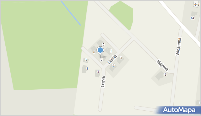 Halickie, Zimowa, 4, mapa Halickie