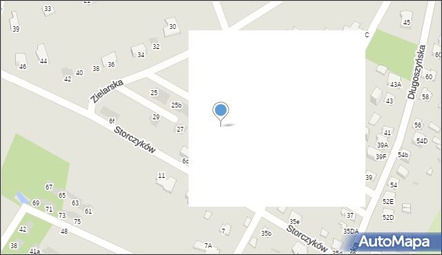 Jaworzno, Zielarska, 25f, mapa Jaworzno