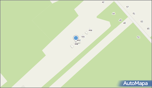 Joachimów-Mogiły, Ziołowa, 44e, mapa Joachimów-Mogiły