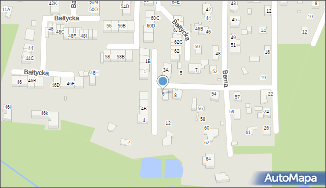 Katowice, Ziembowa, 6, mapa Katowic