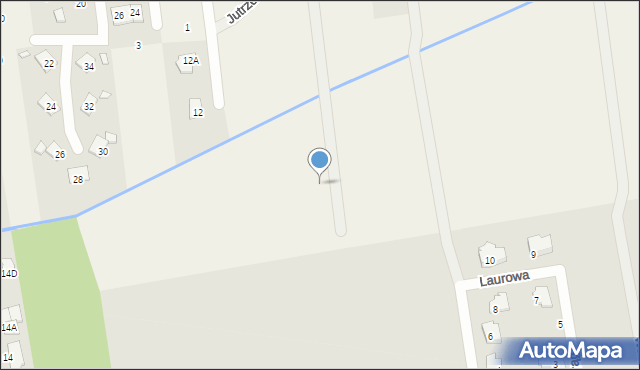 Łoziska, Zielonego Wzgórza, 20, mapa Łoziska