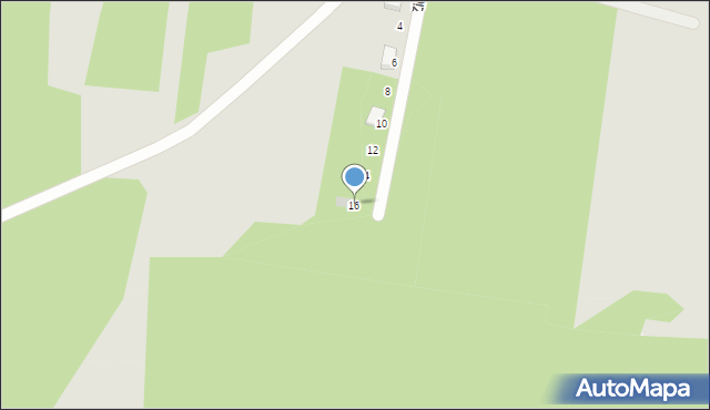 Miasteczko Śląskie, Zielona, 16, mapa Miasteczko Śląskie