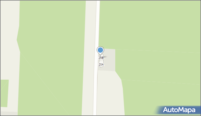 Nowa Bukówka, Zielony Gaj, 20B, mapa Nowa Bukówka