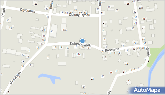 Nowe Miasto, Zielony Rynek, 11, mapa Nowe Miasto