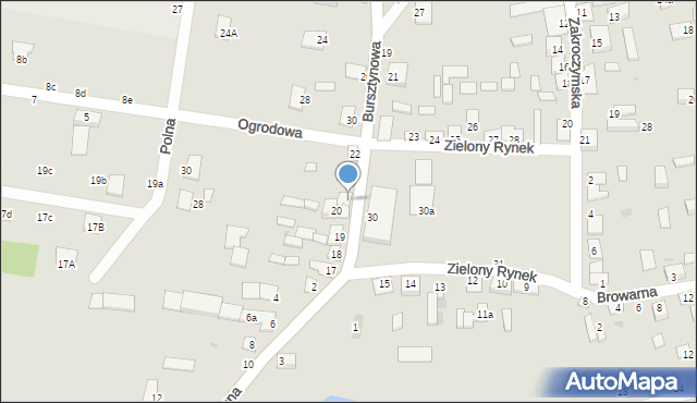 Nowe Miasto, Zielony Rynek, 21, mapa Nowe Miasto