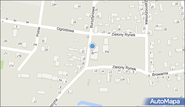 Nowe Miasto, Zielony Rynek, 30, mapa Nowe Miasto