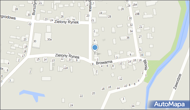 Nowe Miasto, Zielony Rynek, 7, mapa Nowe Miasto