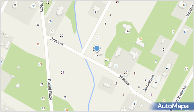 Opypy, Ziołowa, 16, mapa Opypy