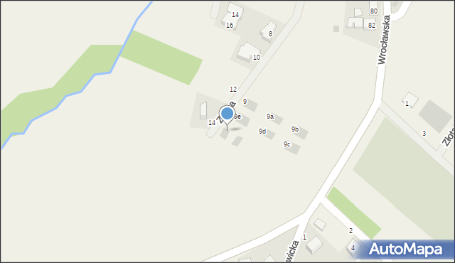 Pasikurowice, Zielna, 11, mapa Pasikurowice