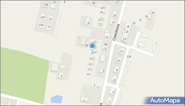 Pruszowice, Zielna, 1h, mapa Pruszowice