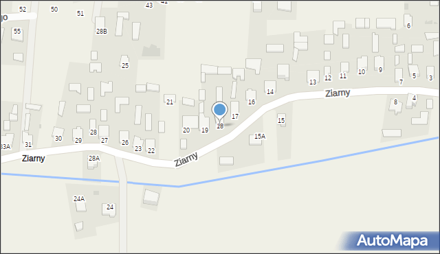 Pysznica, Ziarny, 18, mapa Pysznica