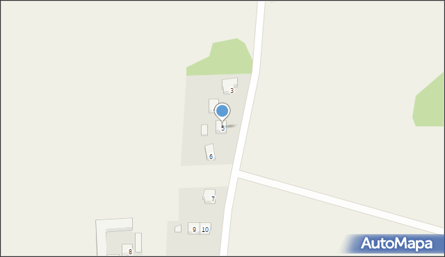 Rokocin, Ziołowa, 5, mapa Rokocin