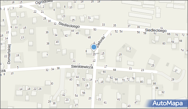 Rudawa, Zielonki Stanisława, płk., 10, mapa Rudawa