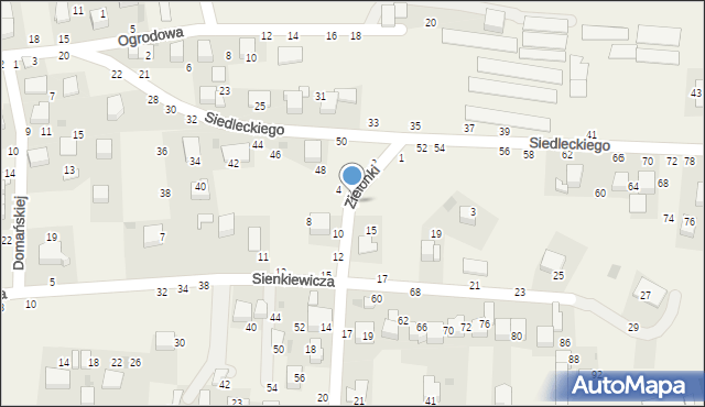 Rudawa, Zielonki Stanisława, płk., 11, mapa Rudawa