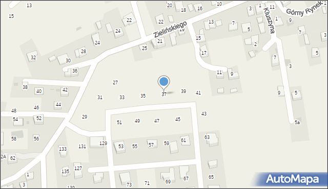 Rzeszotary, Zielińskiego Zygmunta, gen., 37, mapa Rzeszotary