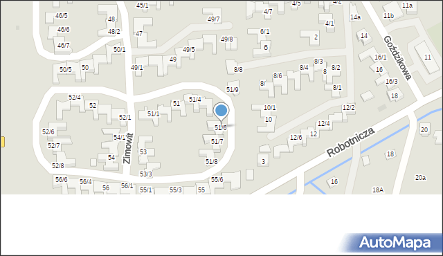 Rzeszów, Zimowit, 51/6, mapa Rzeszów