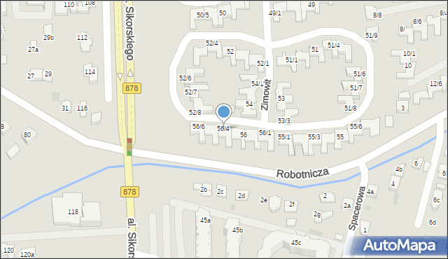 Rzeszów, Zimowit, 56/4, mapa Rzeszów