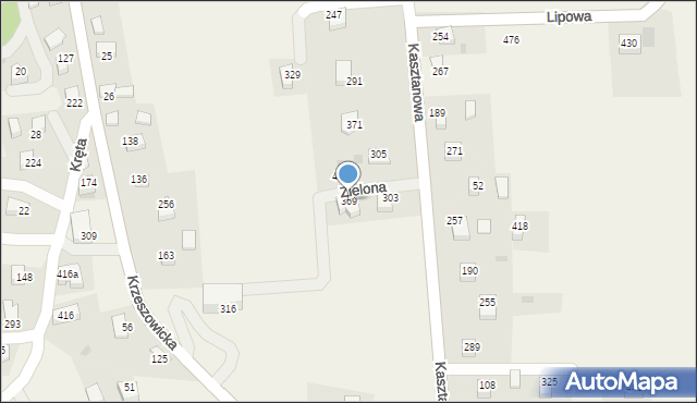 Sanka, Zielona, 1, mapa Sanka