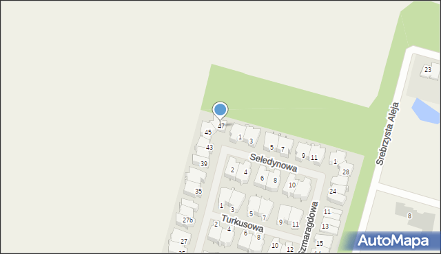 Strzykuły, Zielona, 47, mapa Strzykuły