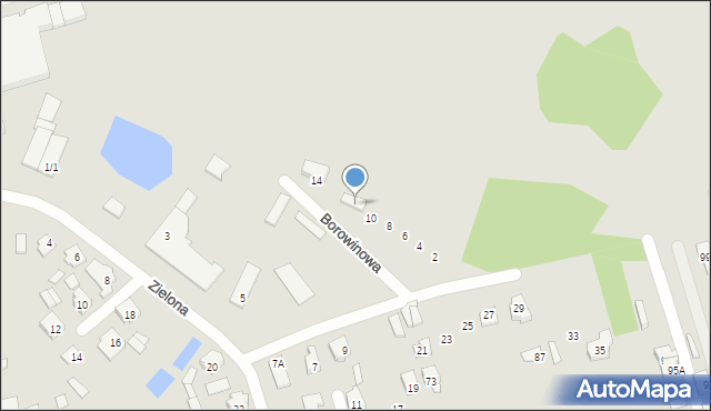 Supraśl, Zielona, 5/6, mapa Supraśl