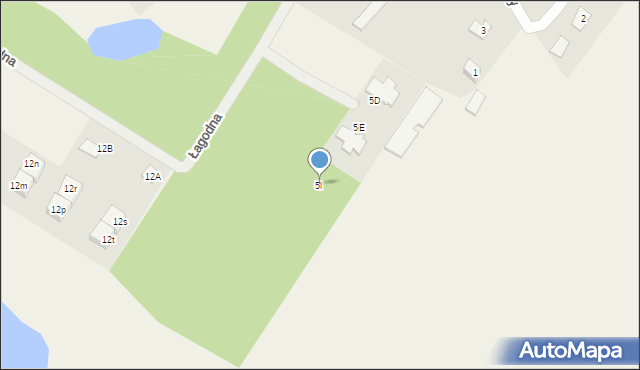 Szczęsne, Zięby, 5l, mapa Szczęsne
