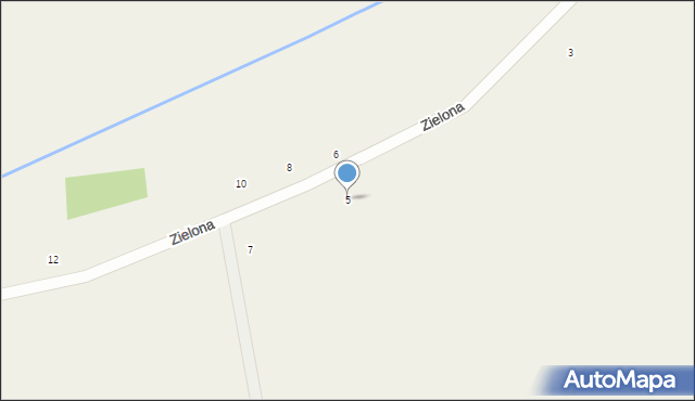 Wola Prażmowska, Zielona, 5, mapa Wola Prażmowska