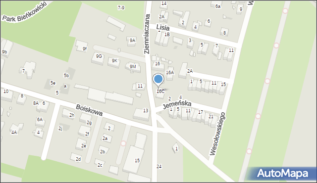 Wrocław, Ziemniaczana, 18, mapa Wrocławia