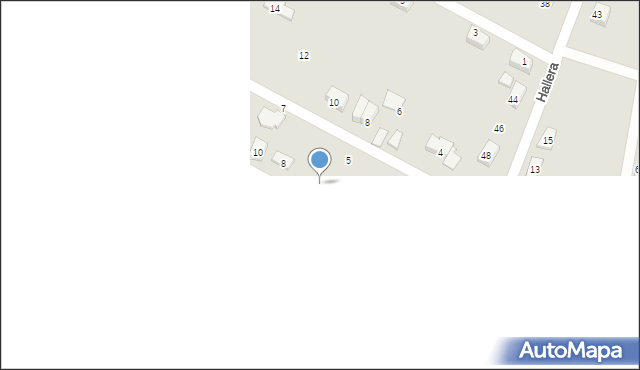 Zabrze, Ziętka Jerzego, gen., 6, mapa Zabrza