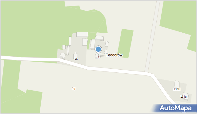 Ziębów, Ziębów, 1, mapa Ziębów