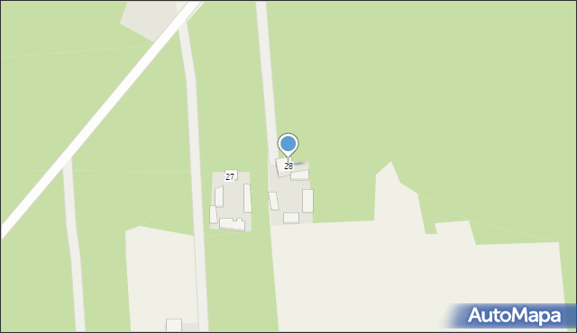 Zielęcice, Zielęcice, 28, mapa Zielęcice