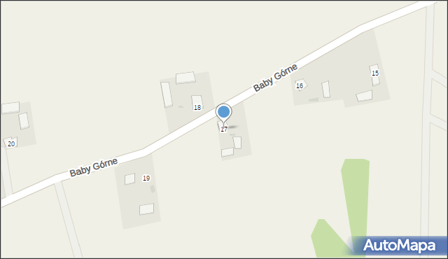 Zieleniec, Zieleniec, 17, mapa Zieleniec