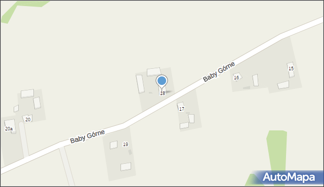 Zieleniec, Zieleniec, 18, mapa Zieleniec