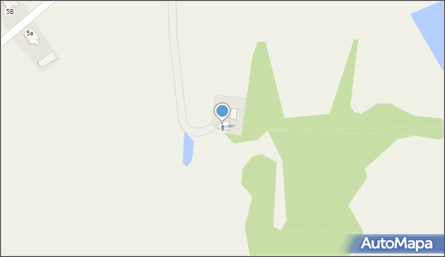 Zieleniec, Zieleniec, 8, mapa Zieleniec