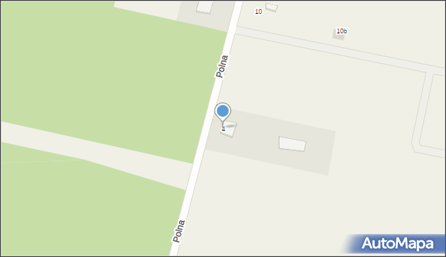 Zielin, Zielin, 54a, mapa Zielin