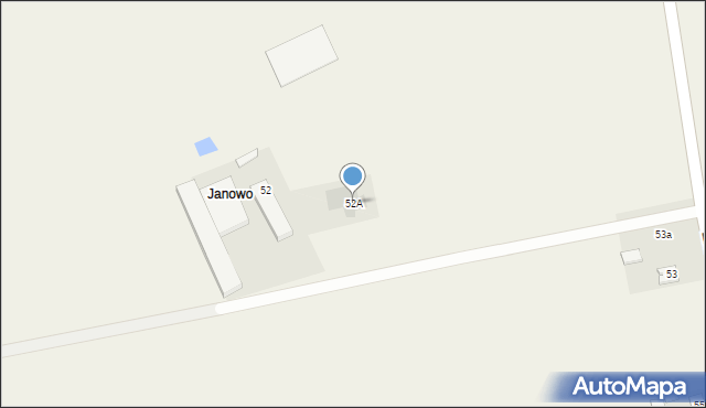 Zieliniec, Zieliniec, 52A, mapa Zieliniec