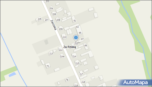 Zielkowice, Zielkowice, 212, mapa Zielkowice