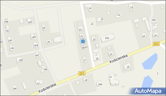 Zielona Wieś, Zielona Wieś, 19, mapa Zielona Wieś