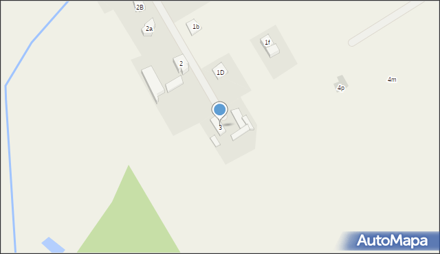 Zielona Wieś, Zielona Wieś, 3, mapa Zielona Wieś