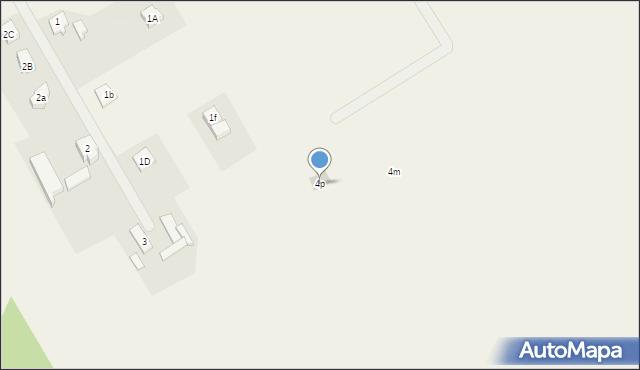 Zielona Wieś, Zielona Wieś, 4p, mapa Zielona Wieś