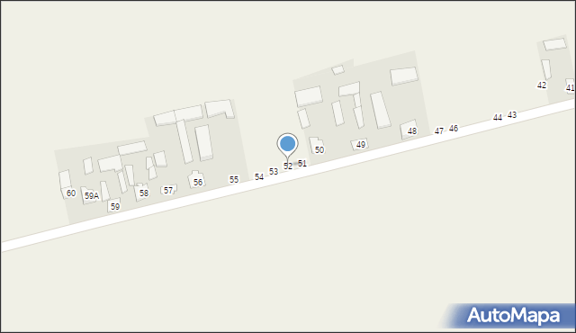 Zielonka, Zielonka, 52, mapa Zielonka