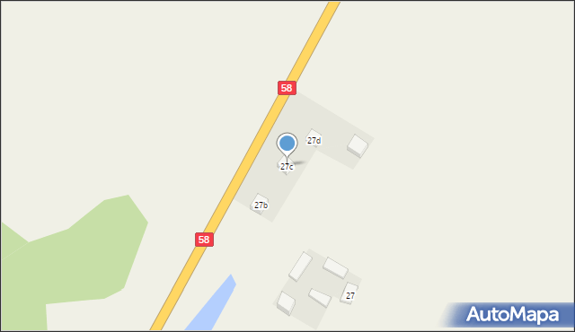 Zielonka, Zielonka, 27c, mapa Zielonka