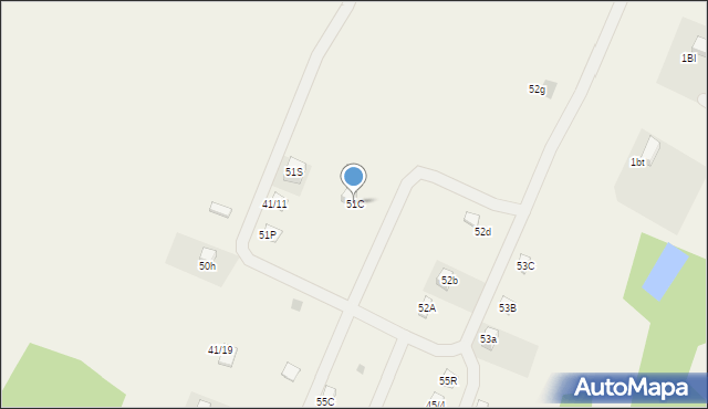Zielonka, Zielonka, 51C, mapa Zielonka