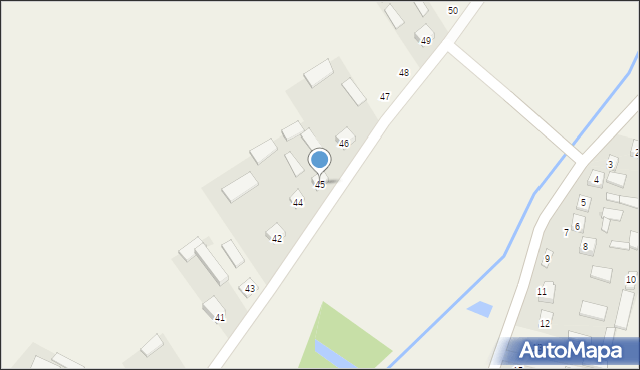 Zielonka, Zielonka, 45, mapa Zielonka